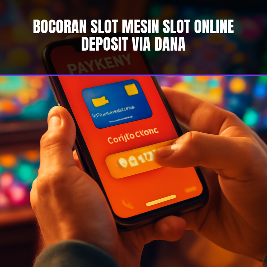 deposit via dana for online slots