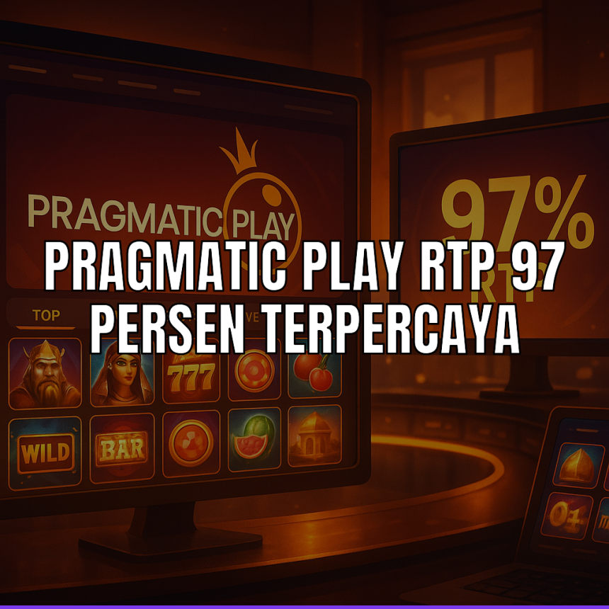 dashboard kasino online menampilkan pragmatic play rtp 97 persen