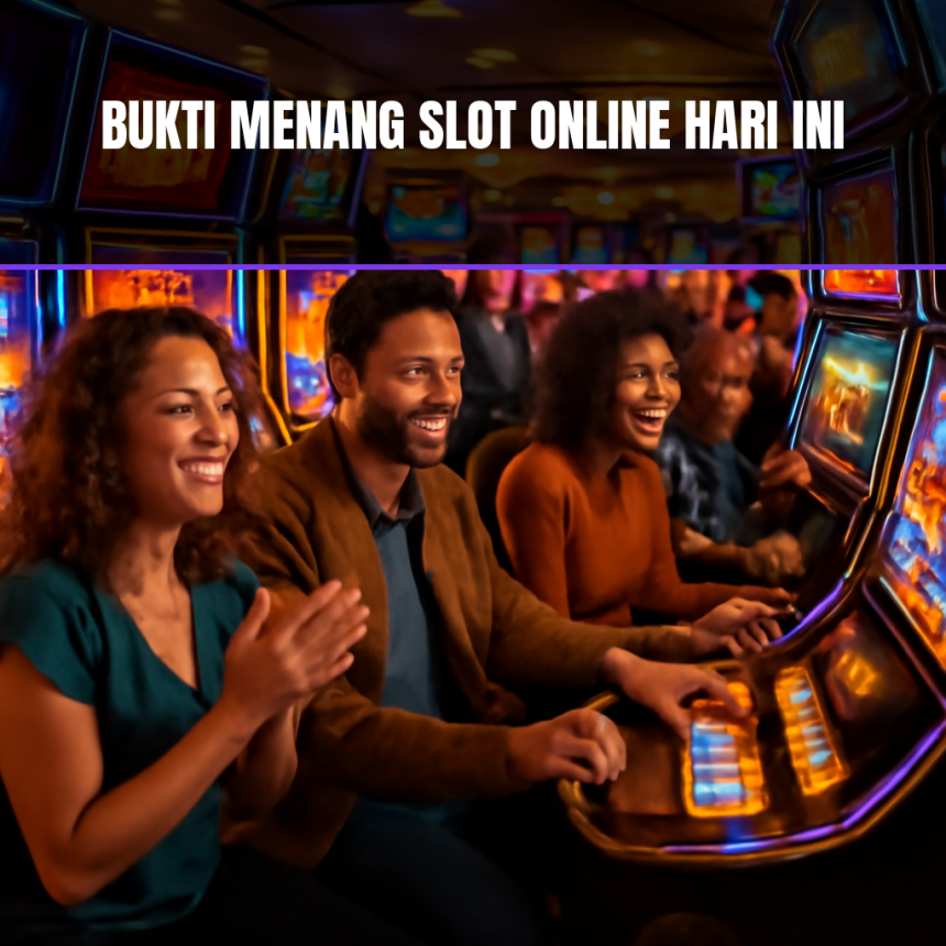 Bukti menang slot online hari ini